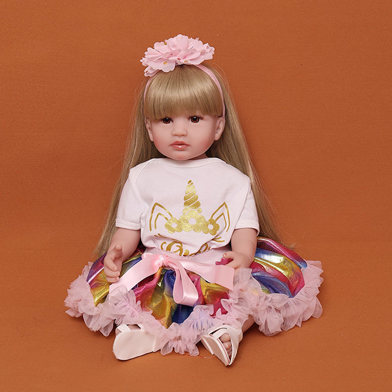 仿真娃娃婴儿重生娃娃女孩玩具公主礼物比换装儿童过家家玩偶芭洋详情6