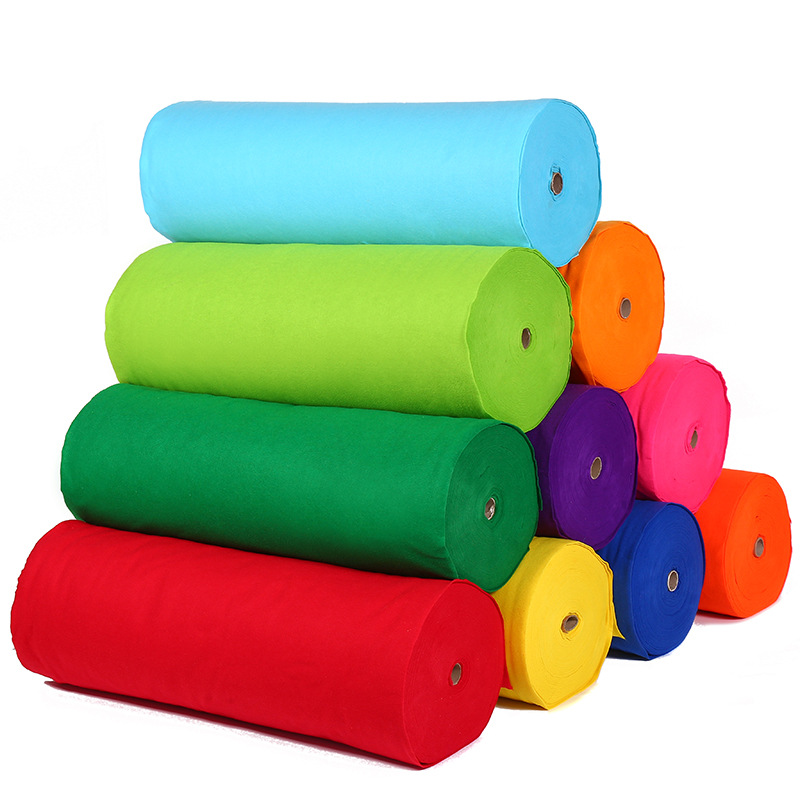 Super soft non-woven fabric 1.5MM colored non-woven fabric diy European standard cotton felt fabric manufacturer direct supply pic 13