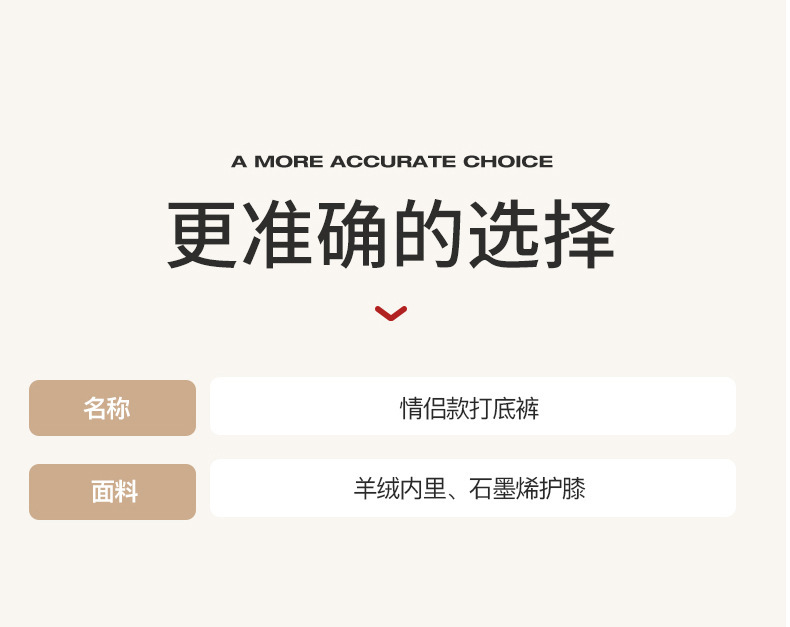 保暖裤女士加厚加绒棉裤冬季内穿棉毛裤男士羊羔绒驼绒打底裤秋裤详情8