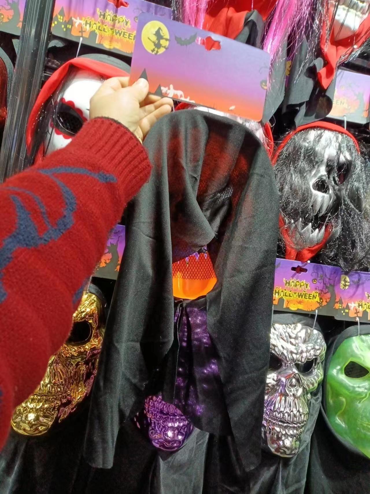 厂家直供万圣节面具全脸搞怪恐怖吓人搞笑cosply南瓜面具装饰详情13