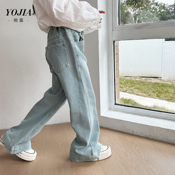 女童T恤春季2025新款韩范修身小女孩连帽上衣儿童长袖春装详情5