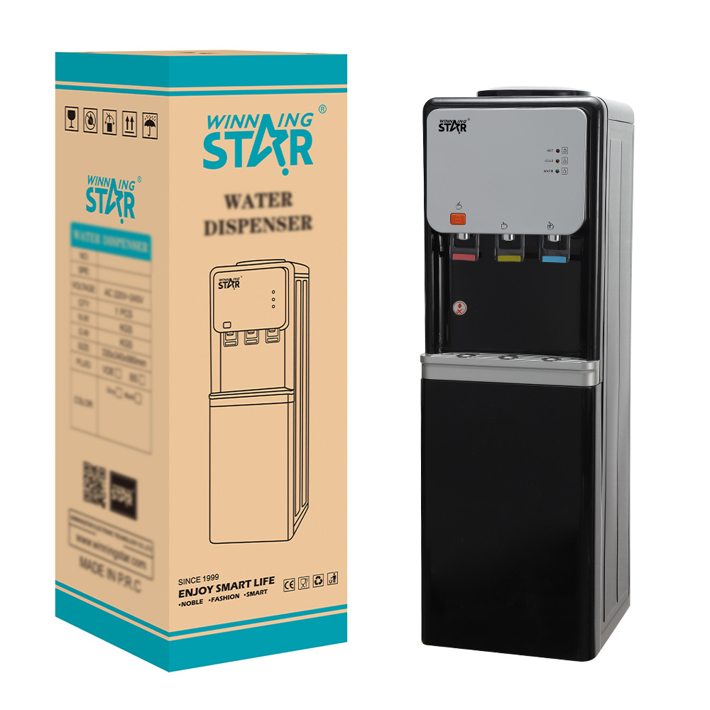 winningstar Cross-border Exclusive hot water, cold water, normal temperature multi-functional 3-head dual-frequency household standing water dispenser pic 8