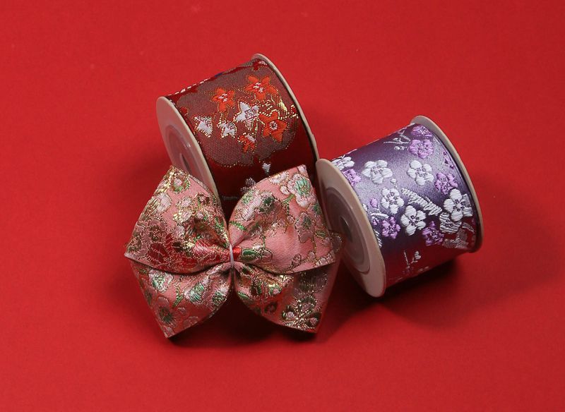 China wind country trendy año nuevo estilo bordado correas DIY arcos accesorios para el cabello hanfu estilo nacional filiación bordado accesorios country trendy pic 5
