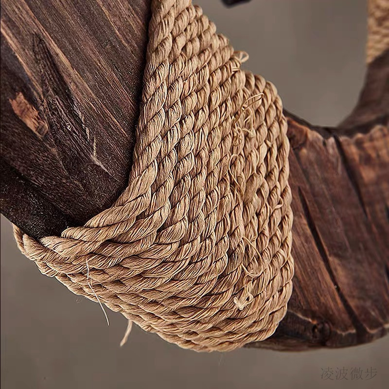 工业风吊灯美式乡村漫网咖啡餐厅酒吧吧台美式吊灯复古吊灯创意灯详情10