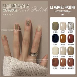 Wholesale of Baoshiman Nail Polish Gel 2022 New Model, a popular color-penetrating nail therapy glue for nail salons pic 6