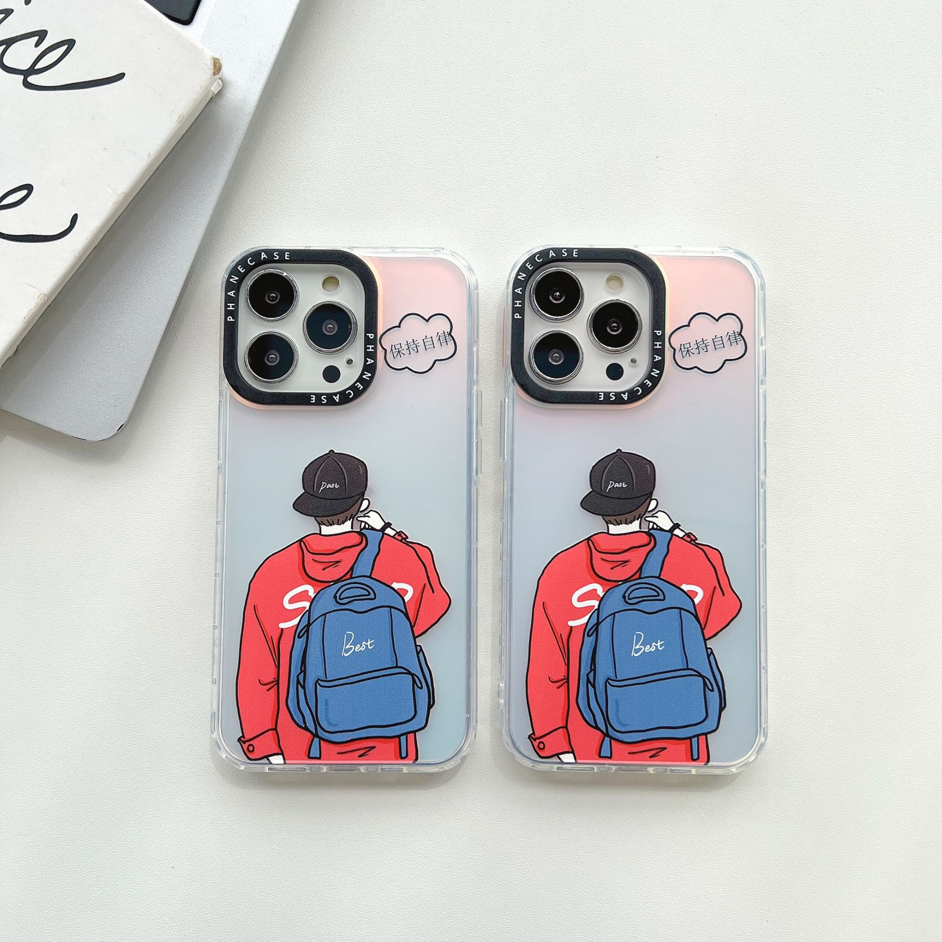 Laser Cartoon 14 is suitable for iPhone14Promax and iPhone 13Pro phone cases. 12 Personalized and 11 shockproof XSMAX pic 31