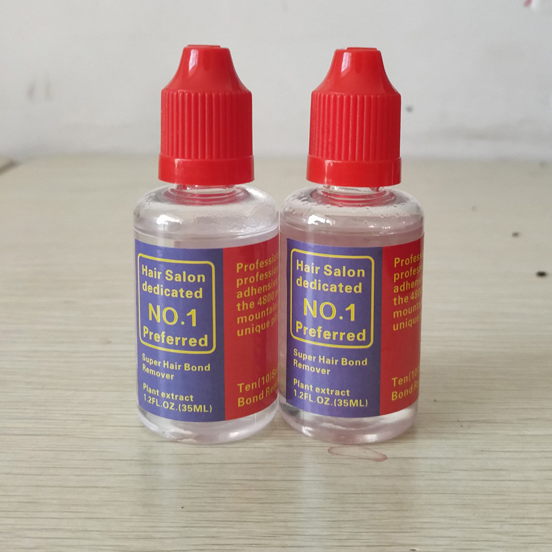 Traceless hair extension, glue removal, hair removal water, glue removal, true hair extension, hair replacement block, quick glue change, glue removal 35ML pic 4