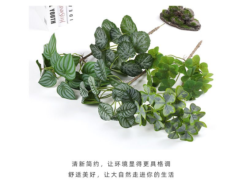 仿真植物墙绿化景观草塑料环保逼真假花绿植配件道具装饰厂家批发详情11