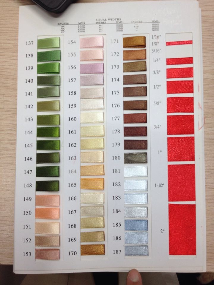 Textile tape 1 inch (0.3cm) gold edge satin ribbon multi-color manufacturer supplies woven tape gold edge satin ribbon 880 yards per tube pic 12