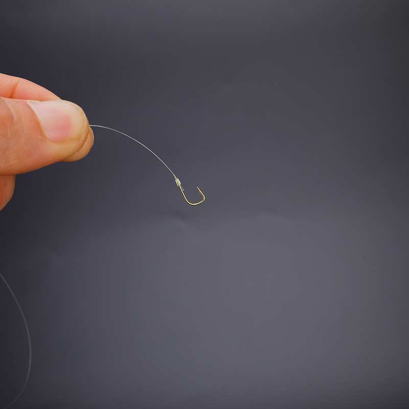 Blackboard string double-hook finished hook, Izu Ise-ni string hook, hand-tied gold sleeve and black sleeve, new Kanto fishhook pic 17