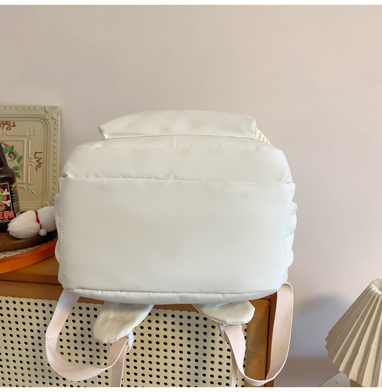 书包大容量高颜值初高中生新款双肩包大容量纯色简约防泼水背包详情42