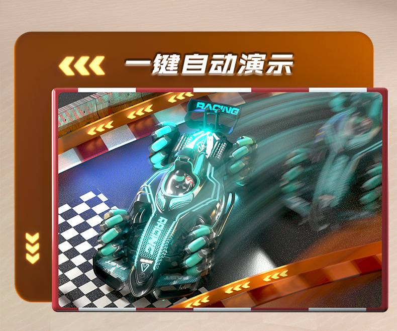 Crossover stunts drift racing F1 spray racing alta velocidad rc coche de juguete quad coche todoterreno juguetes para niños pic 15