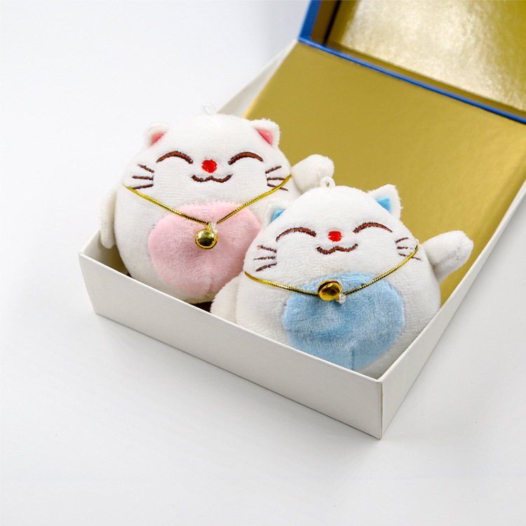 Paula claw machine doll, cat plush pendant, keychain, wedding gift, cute cat pendant wholesale pic 4