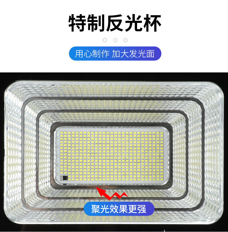 满天星太阳能投光灯批发户外照明路灯家用庭院灯防水壁灯详情4
