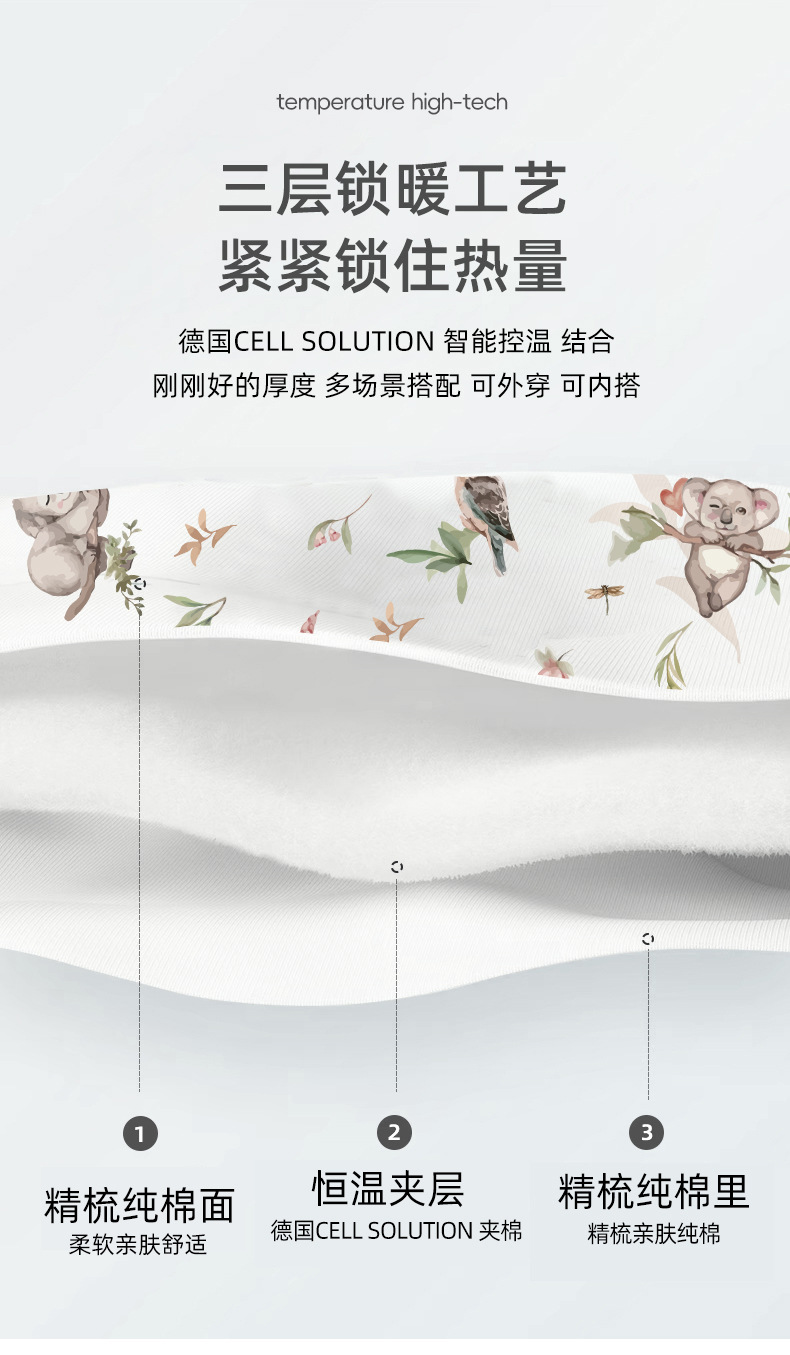 安阳婴童装婴儿服恒温保暖哈衣宝宝60g棉衣连体衣爬服睡衣秋冬季详情6