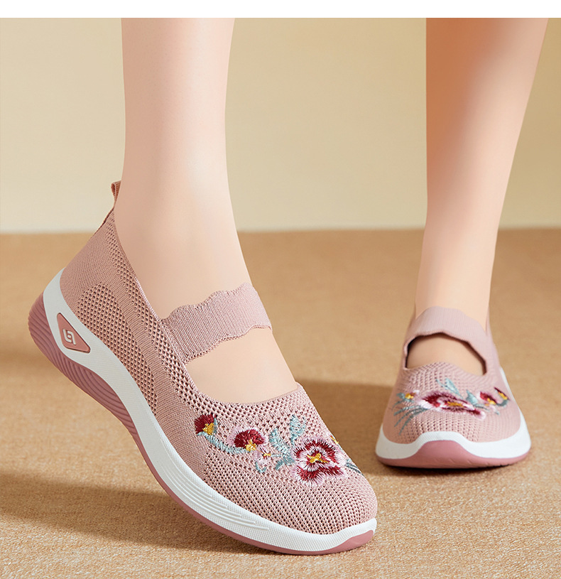 跨境外贸新款一脚蹬妈妈鞋软底轻便休闲女鞋shoes批发老北京布鞋详情10