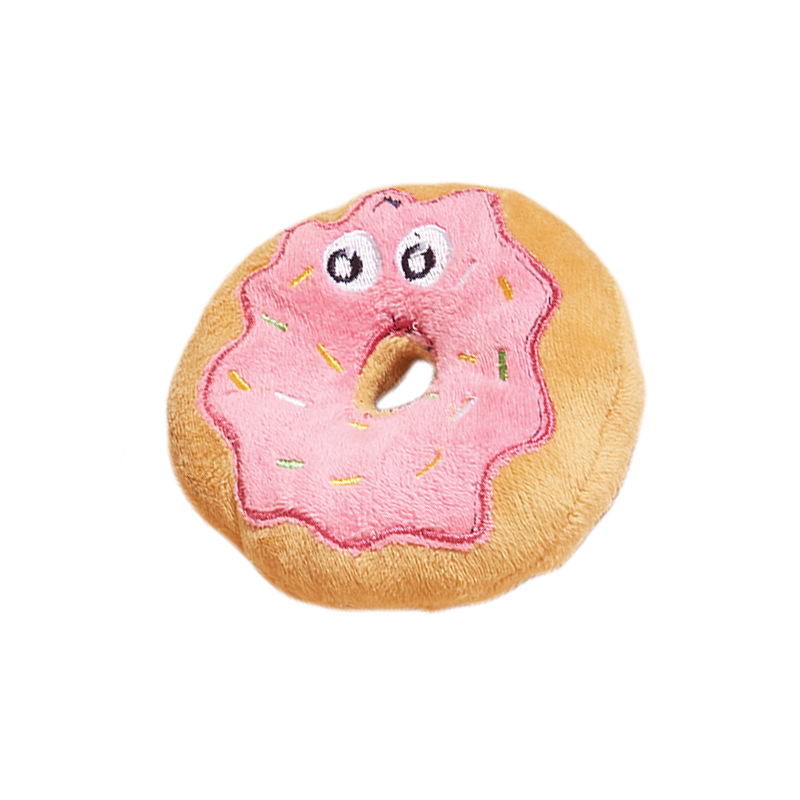 Cross-border dog toys, chewable teething doughnuts, vocal dolls, plush wholesale, hot-selling pet supplies on Amazon pic 26