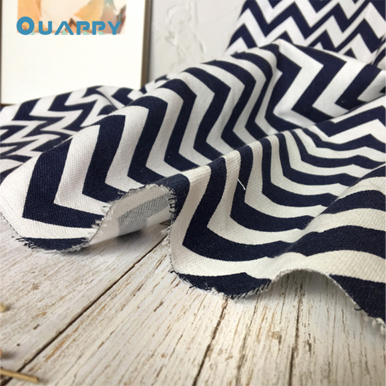 1.5cm wavy printed canvas polyester-cotton 8-amp bag, throw pillow, picnic mat, beach bag, Indian tent fabric pic 26