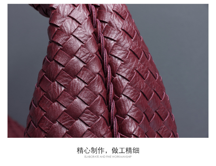 2023新款月牙女包全手工编织手提饺子包时尚百搭欧美风单肩腋下包详情21