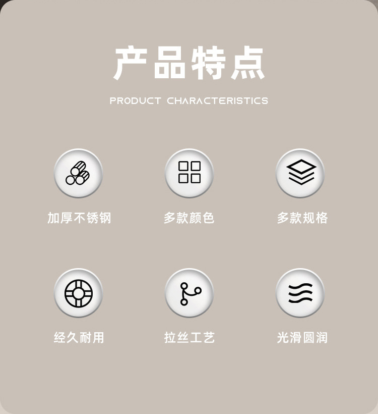 不锈钢烟灰缸加厚反边烟灰缸店餐厅烟碟网咖网吧圆形烟灰缸详情4