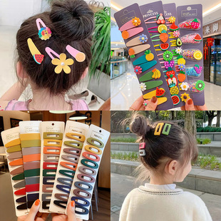 Large-sized hair clips for women, Korean style headwear, bangs clips, side hair clips, back of the head, duckbill clips, new plastic hair clips pic 4