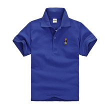 kids儿童短袖童装韩版中大童t恤棉条纹翻领POLO衫跨境0-15岁详情1