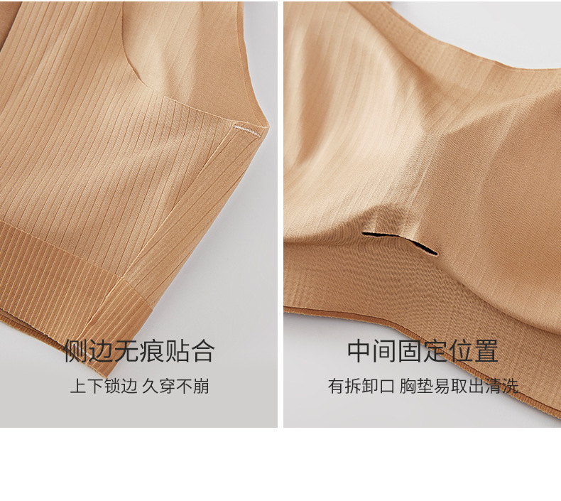 大U型露背 美背内衣女无痕小胸专用聚拢文胸内搭可外穿背心式胸罩详情30