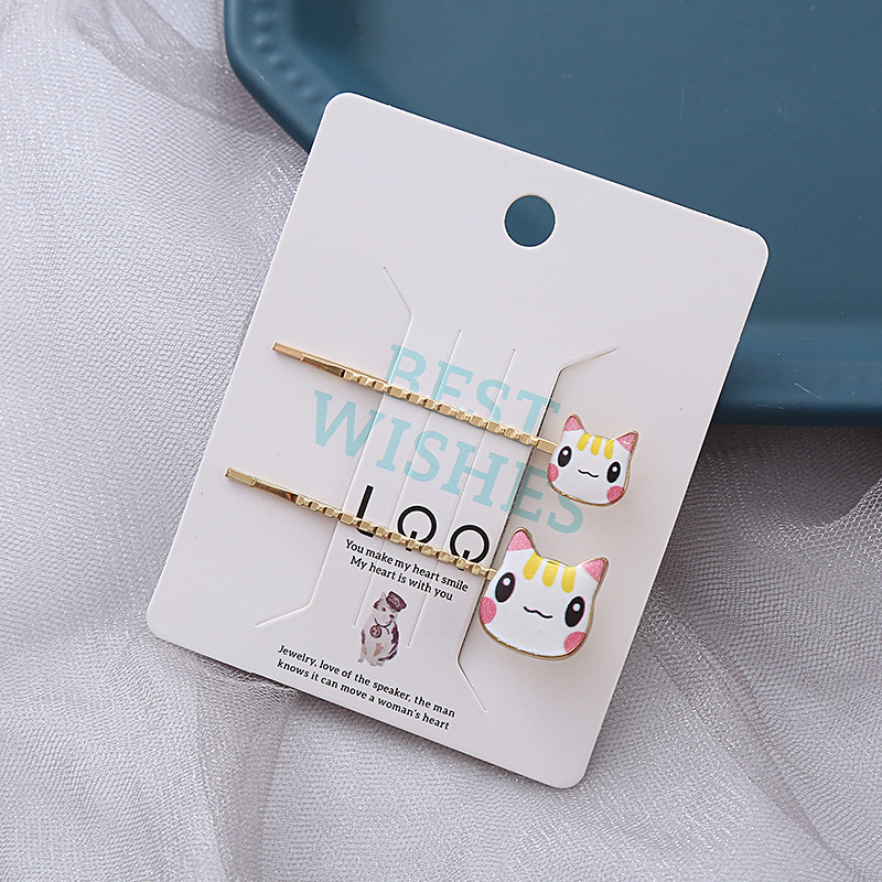 New cartoon cute rabbit one-piece hairpin, seamless hair clip, sweet and girlish side clip, bangs clip, hair accessory pic 5