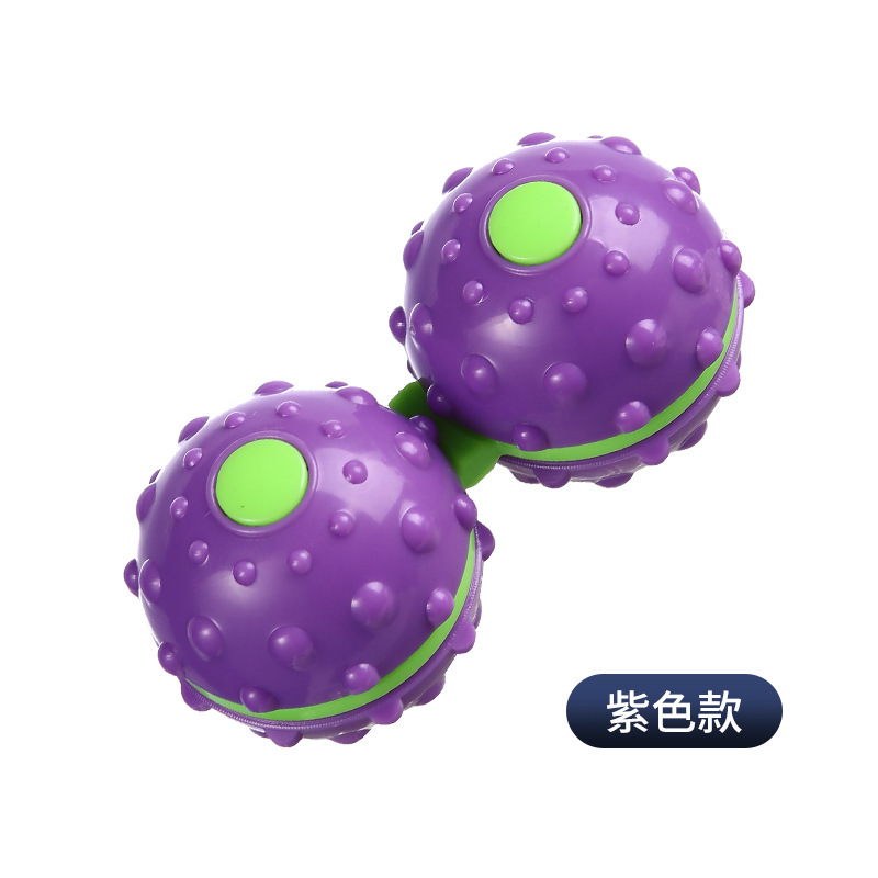 跨境3D萝卜球手指按摩球玩具指尖旋转陀螺连体成人减压神器按摩器详情13