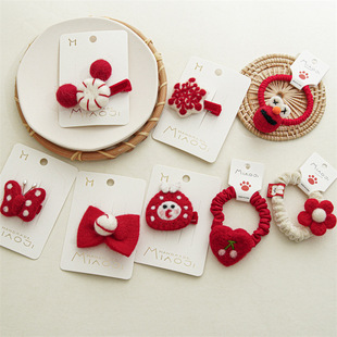 头饰新款蝴蝶结发饰 儿童纯色婴儿发带发饰宽边女童宝宝微弹头带                              详情15