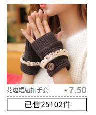 Korean knitted warm leg guards for autumn and winter, sweet solid color lace cutout leg covers, loose button ankle boot covers pic 7