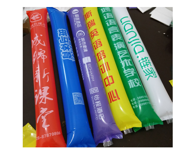 Cheering stick, inflatable cheerleading stick, inflatable stick, advertising and promotion, cheerleading stick, cheering stick, support stick, balloon, printed logo pic 8