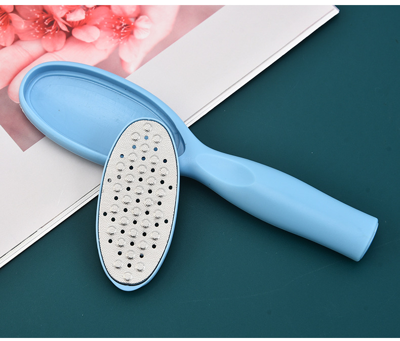 Wholesale stainless steel 4-piece foot skin rubbing set, foot plate file, foot grinding tool, calluses and pedicure tools from the manufacturer pic 11