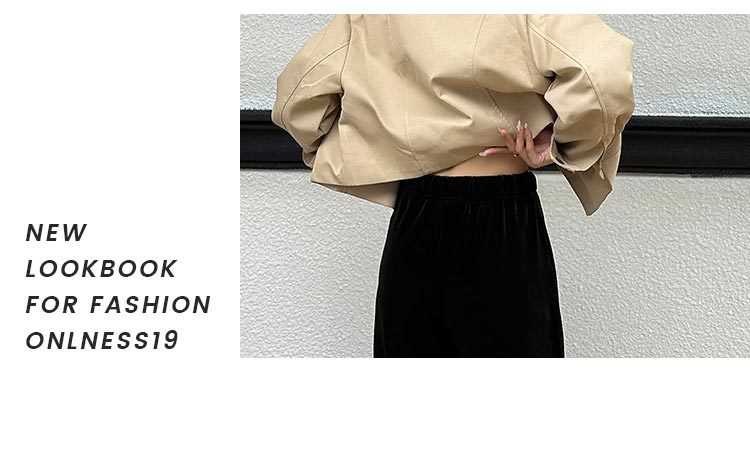 百搭休闲长裤松紧腰阔腿裤女秋冬季薄款垂感休闲宽松直筒裤黑色详情8