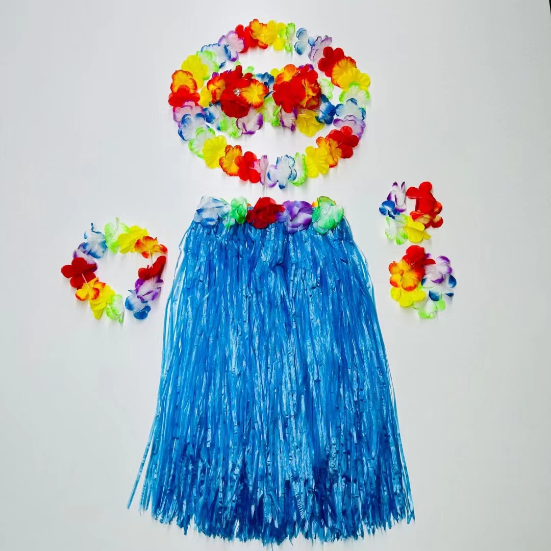 Factory direct supply of Hawaiian festival performance costumes, hula dance garlands, atmosphere decoration, props and supplies wholesale pic 6