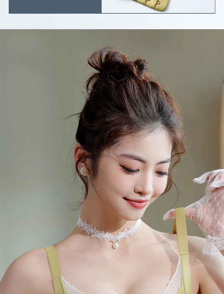 黑科技旋纽手动调节内衣防外扩小胸聚拢收副乳蕾丝美背调整型文胸详情19