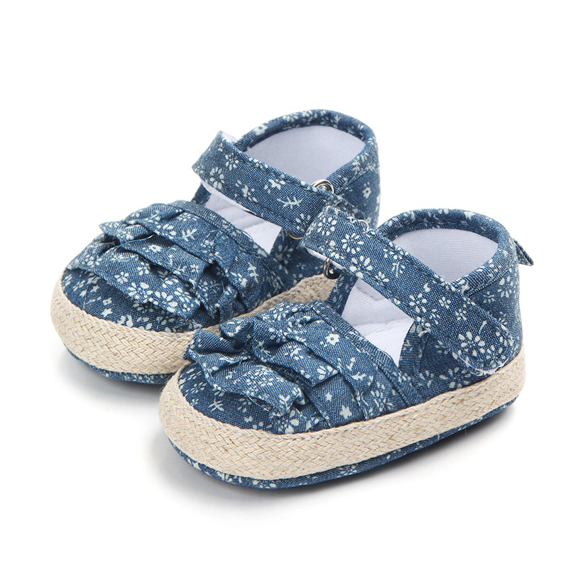 Autumn lace baby shoes, soft-soled baby shoes, learning shoes, indoor anti-slip factory direct sales 0968 pic 8
