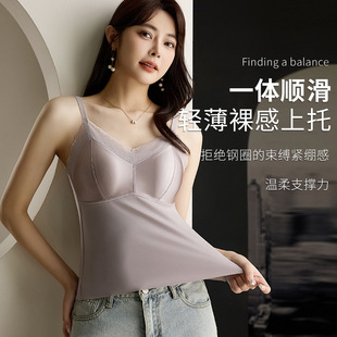 新款大码高弹抗菌贴片无痕内裤女桑蚕丝暖肚贴身高腰女士三角内裤详情12