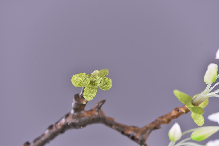 Factory wholesale of high-end artificial flowers, artificial purple rosewood flowers, soft decoration floral art for hotel and homestay model rooms, and artificial locust flowers pic 24