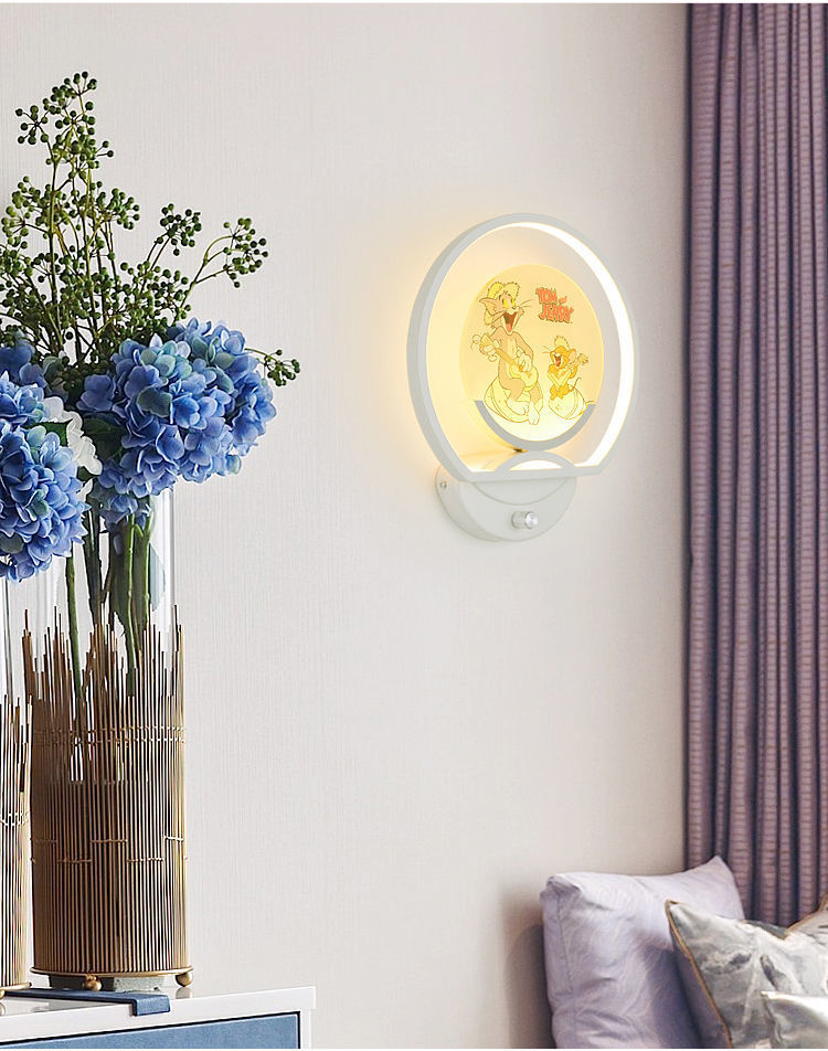 Aplique dormitorio simple cabecera escalera pasillo fondo de pared pintura de pared nuevo estilo chino creativo dimmable con interruptor pic 6