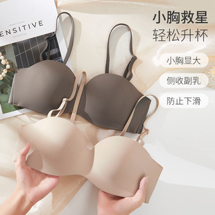 新款大码高弹抗菌贴片无痕内裤女桑蚕丝暖肚贴身高腰女士三角内裤详情8