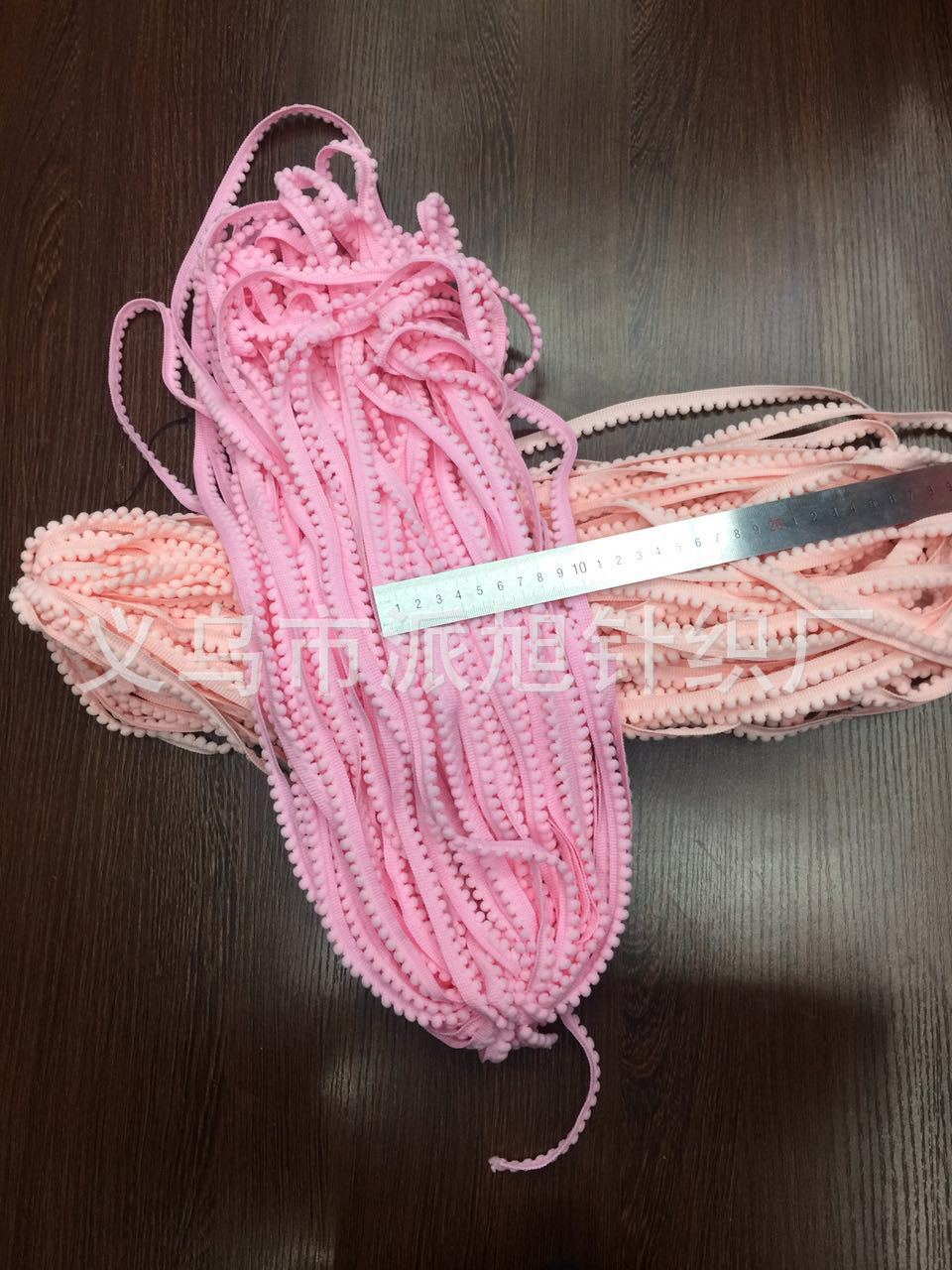 The tassel bud edge ball lace is approximately 1cm wide. Factory direct sales of the tooth edge ball lace pic 5