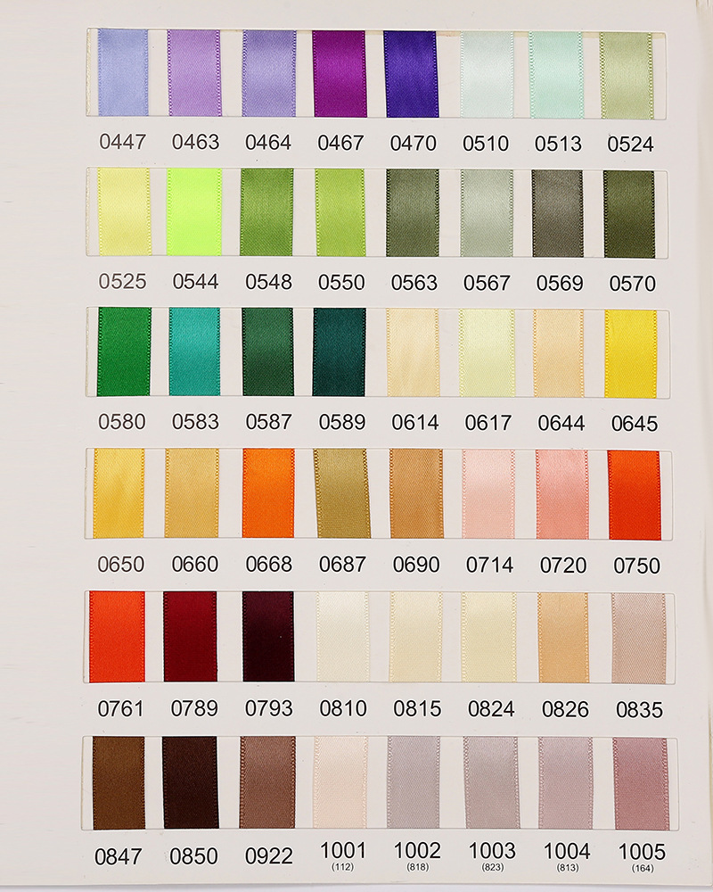 Dingxin single-sided polyester tape wholesale, colored woven tape, satin tape, diy handmade hair accessories, clothing gift boxes, packaging ribbons pic 12