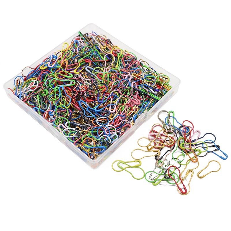 厂家供应600枚混色葫芦别针方形扁盒装服装装饰吊牌扣针跨境批发详情3