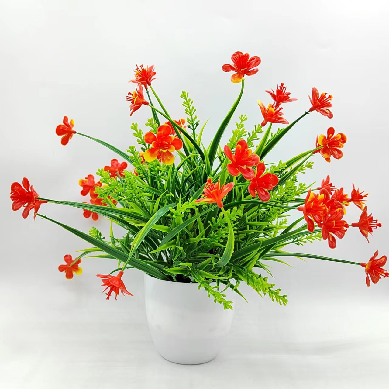 Hongsheng simulation Technology offers simulated orchid bonsai and simulated green plants pic 2