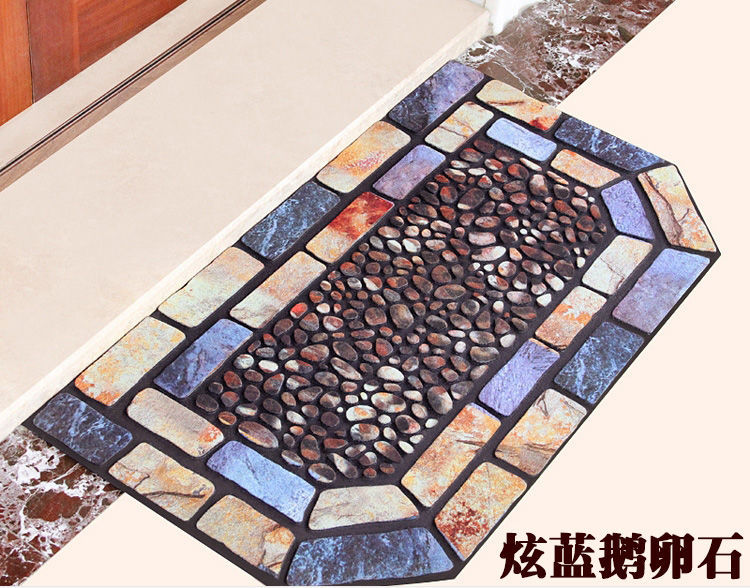 欧式大门口地垫入户门垫半圆形室外门外橡胶塑料门前进门踩脚垫子详情24