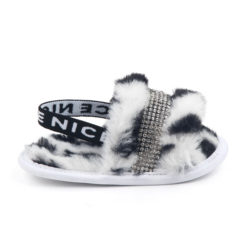 0-1岁宝宝鞋毛毛凉拖水钻室内宝宝鞋学步鞋批发 2760详情27