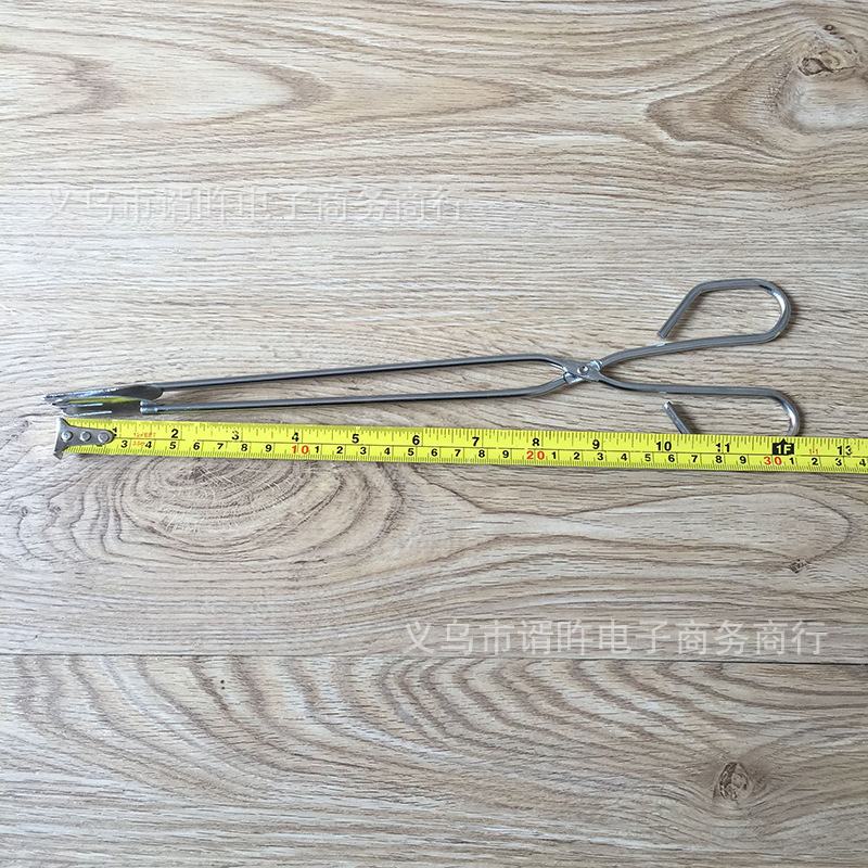 厂家 31#食物夹 烧烤食品夹 牛扒烤肉夹 碳夹 面包夹详情4