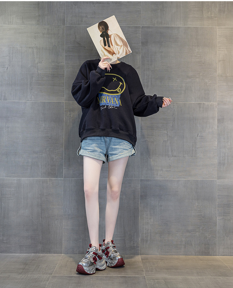 厚底网红时尚老爹鞋女2025新款休闲百搭内增高轻便小个子运动潮鞋详情30