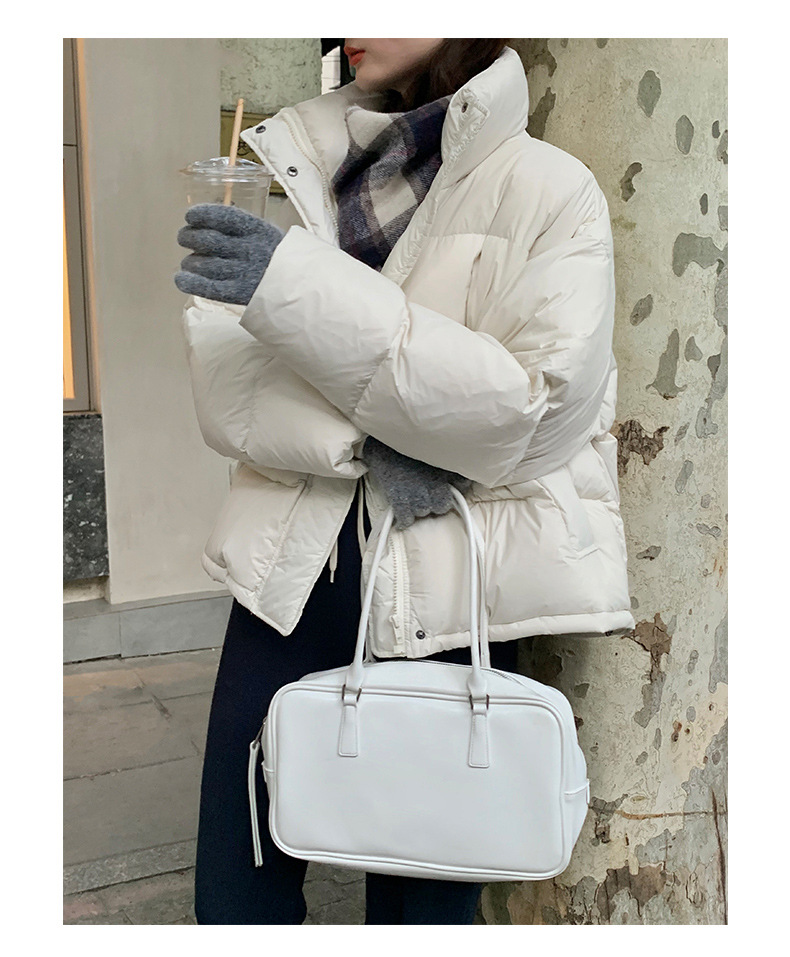 TG90% White duck down thickened down jacket for Women 2021 Winter New stand-up Collar Coat 15580(same style as 13519) pic 6